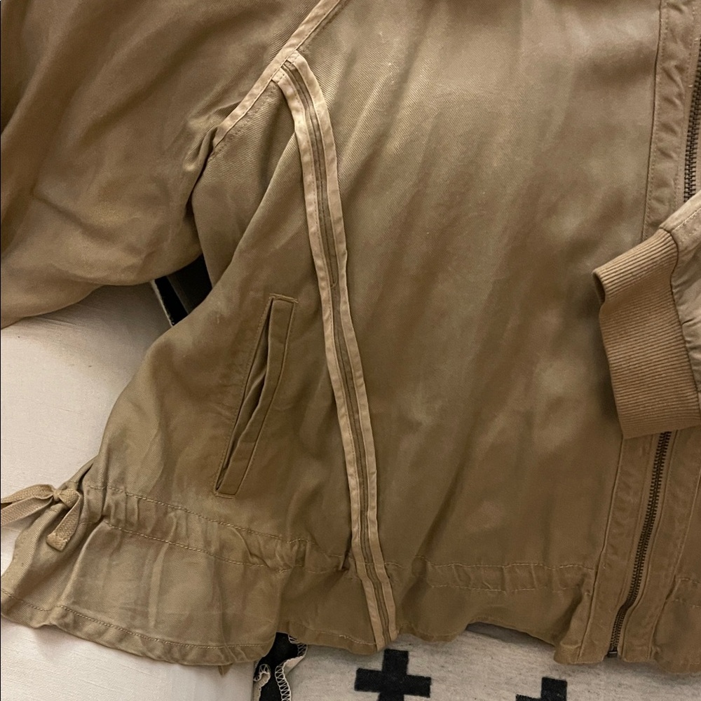 Light Brown Bomber Jacket - image 4